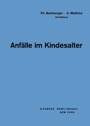 Anfalle im Kindesalter (Paperback)