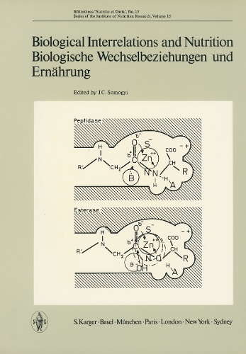Biological Interrelations and Nutrition: Symposium of the Institute of Nutrition Research of the Green Meadow Foundation and the Group of European Nutritionists, Zurich/Feldbach, 1969: Proceedings. - Forum of Nutrition 15 (Paperback)