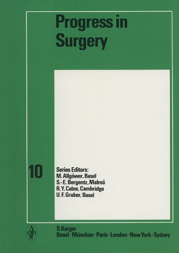 Progress in Surgery - Progress in Surgery 13 (Hardback)