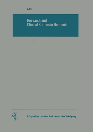 International Migraine-Headache Symposium: Florence, May 1970: Selected Papers. - Pain and Headache 3 (Hardback)
