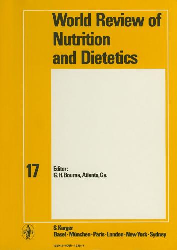 World Review of Nutrition and Dietetics - World Review of Nutrition and Dietetics 15 (Hardback)