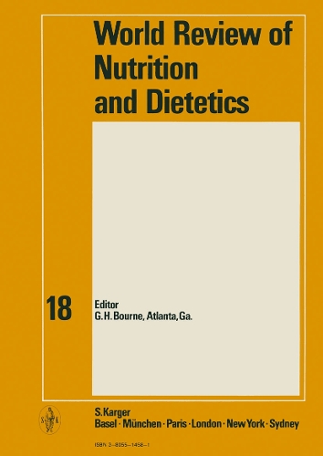 World Review of Nutrition and Dietetics - World Review of Nutrition and Dietetics 15 (Hardback)