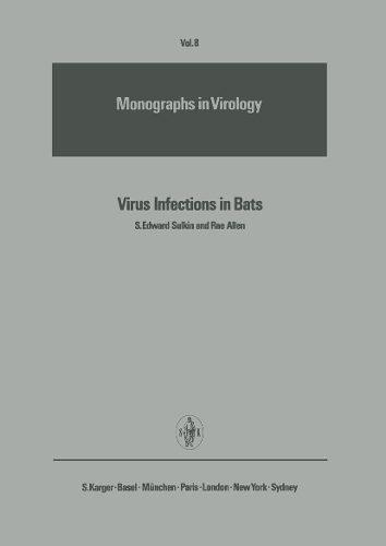 Virus Infections in Bats - Monographs in Virology 8 (Hardback)
