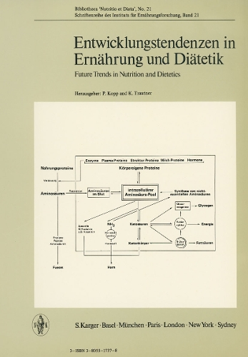 Entwicklungstendenzen in Ernahrung und Diatetik: Vortrage des Symposiums in Zurich, Marz 1973, veranstaltet vom Institut fur Ernahrungsforschung der Stiftung "Im Gruene". - Forum of Nutrition 21 (Paperback)