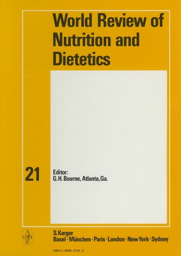 World Review of Nutrition and Dietetics - World Review of Nutrition and Dietetics 15 (Hardback)