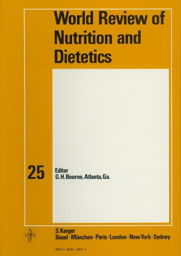 World Review of Nutrition and Dietetics - World Review of Nutrition and Dietetics 15 (Hardback)
