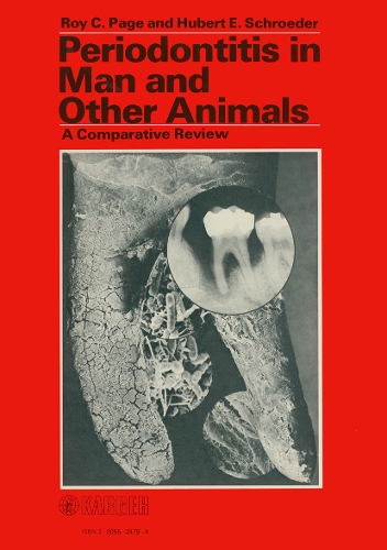 Periodontitis in Man and Other Animals (Hardback)