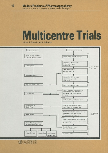 Multicentre Trials - Modern Trends in Pharmacopsychiatry 16 (Hardback)