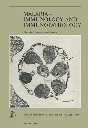 Malaria - Immunology and Immunopathology: International Symposium on Immunology and Immunopathology of Malaria, Jerusalem, August 1977: Proceedings Reprint of Vol. 14, No. 5-6 (1978) of 'Israel Journal of Medical Sciences'. (Paperback)