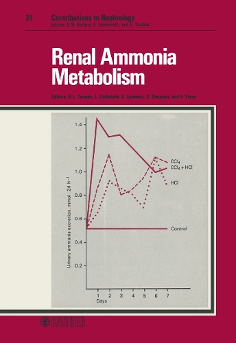 Renal Ammonia Metabolism: Symposium, Athens, June 1981. - Contributions to Nephrology 31 (Paperback)