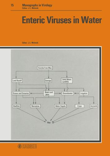 Enteric Viruses in Water - Monographs in Virology 15 (Hardback)