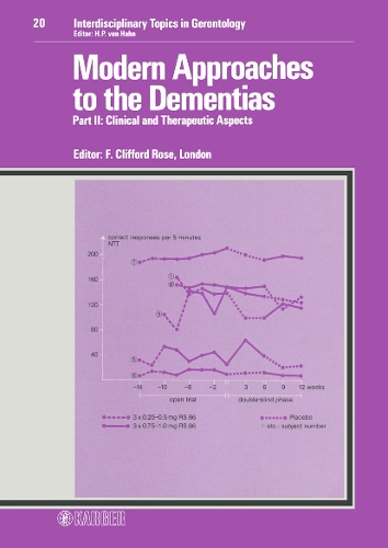 Modern Approaches to the Dementias: Part II: Clinical and Therapeutic Aspects. - Interdisciplinary Topics in Gerontology and Geriatrics 20 (Hardback)