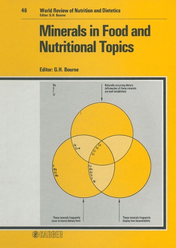 Minerals in Food and Nutritional Topics - World Review of Nutrition and Dietetics 46 (Hardback)