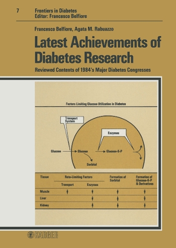 Latest Achievements of Diabetes Research: Reviewed Contents of 1984's Major Diabetes Congresses. - Frontiers in Diabetes 7 (Hardback)