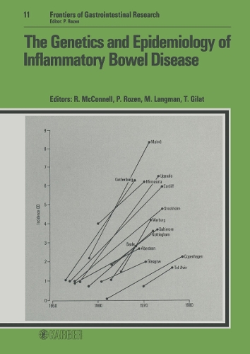 The Genetics and Epidemiology of Inflammatory Bowel Disease - Frontiers of Gastrointestinal Research 11 (Hardback)
