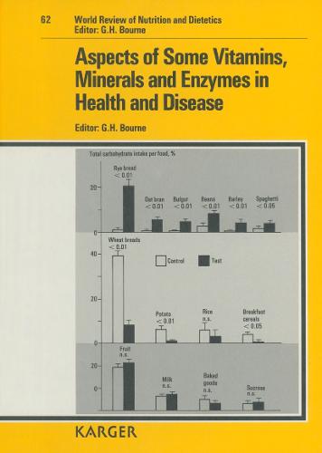 Aspects of Some Vitamins, Minerals and Enzymes in Health and Disease - World Review of Nutrition and Dietetics 62 (Hardback)