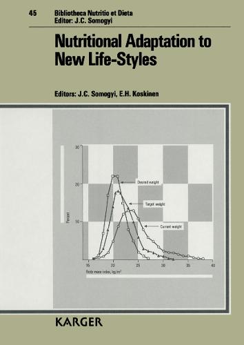 Nutritional Adaptation to New Life-Styles: 27th Symposium of the Group of European Nutritionists on Nutritional Adaptations to New Life- Styles, Helsinki, June 1989. - Forum of Nutrition 45 (Hardback)