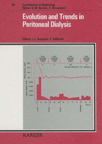Evolution and Trends in Peritoneal Dialysis: International Meeting, Croara di Gazzola, October 1989. - Contributions to Nephrology 84 (Hardback)