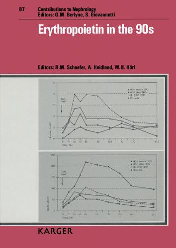 Erythropoietin in the 90s: International Symposium, Wurzburg, March 1990. - Contributions to Nephrology 87 (Hardback)