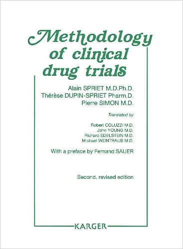 Methodology of Clinical Drug Trials (Hardback)