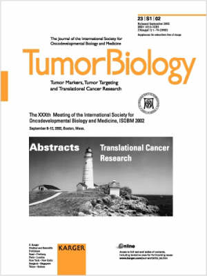 Translational Cancer Research: 30th Meeting of the International Society for Oncodevelopmental Biology and Medicine, ISOBM 2002, Boston, Mass., September 2002: Abstracts. Supplement Issue: Tumor Biology 2002, Vol. 23, Suppl. 1 (Paperback)