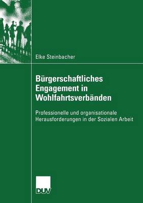 B rgerschaftliches Engagement in Wohlfahrtsverb nden: Professionelle Und Organisationale Herausforderungen in Der Sozialen Arbeit - Sozialwissenschaft (Paperback)
