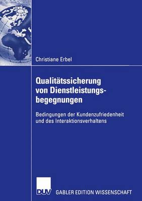 Qualitatssicherung von Dienstleistungsbegegnungen (Paperback)