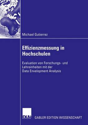 Effizienzmessung in Hochschulen (Paperback)