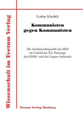 Kommunisten Gegen Kommunisten (Paperback)