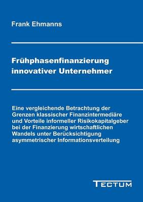 Fr Hphasenfinanzierung Innovativer Unternehmer (Paperback)