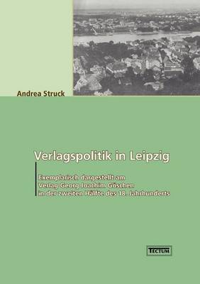 Verlagspolitik in Leipzig (Paperback)