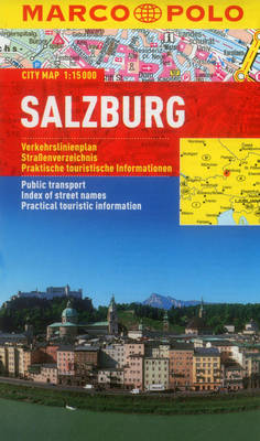 Salzburg Marco Polo City Map - Marco Polo Maps (Multilingual) (Sheet map, folded)