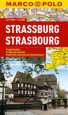 Strasbourg Marco Polo City Map - Marco Polo Maps (Multilingual) (Sheet map, folded)