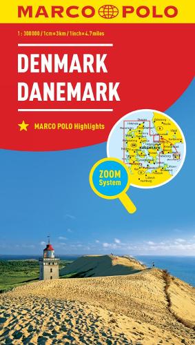 Denmark Marco Polo Map - Marco Polo
