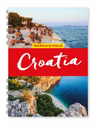 Croatia Marco Polo Travel Guide - with pull out map - Marco Polo Spiral Travel Guides (Spiral bound)