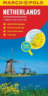 Netherlands Marco Polo Map - Marco Polo Maps (Sheet map, folded)