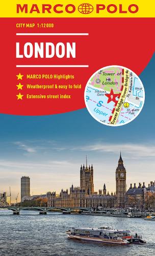 London Marco Polo City Map 2018