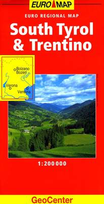 South Tyrol and Trentino GeoCenter Euro Map - GeoCenter Euro Map S. (Sheet map, folded)