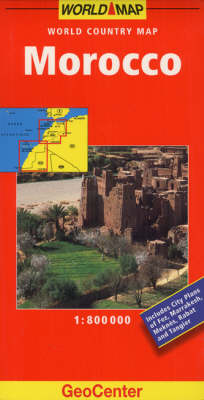 Morocco GeoCenter World Map - GeoCenter World Map (Sheet map, folded)
