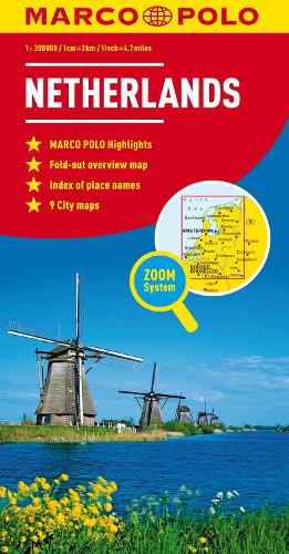 Netherlands Marco Polo Map