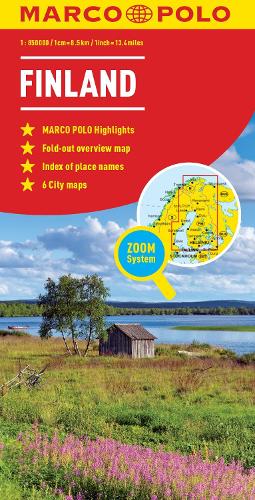 Finland Map - Marco Polo Maps (Sheet map, folded)