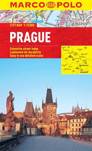 Prague City Map - Marco Polo City Maps (Sheet map, folded)