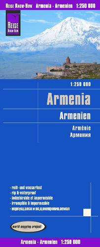 Armenia 2018 (Sheet map, folded)