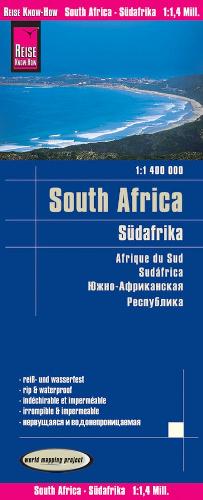 South Africa 2018 (Sheet map, folded)