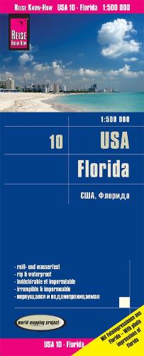 USA 10 Florida 2015: REISE.3440 (Sheet map, folded)