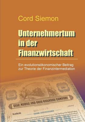 Unternehmertum in Der Finanzwirtschaft (Paperback)