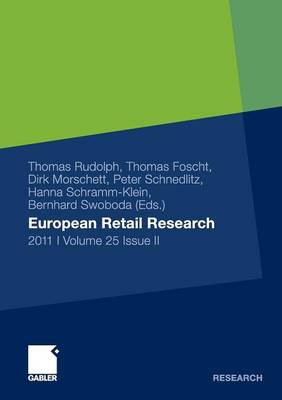 European Retail Research 2011, Volume 25 Issue II - European Retail Research (Paperback)