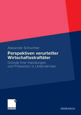 Perspektiven Verurteilter Wirtschaftsstraft�ter: Gr�nde Ihrer Handlungen Und PR�vention in Unternehmen (Paperback)