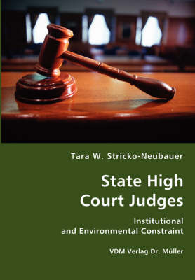 State High Court Judges (Paperback)