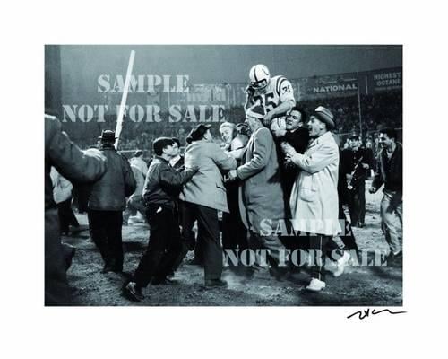 Neil Leifer: Art Edition "Alan Ameche": The Golden Age of American Football, 1958-1978 (Hardback)
